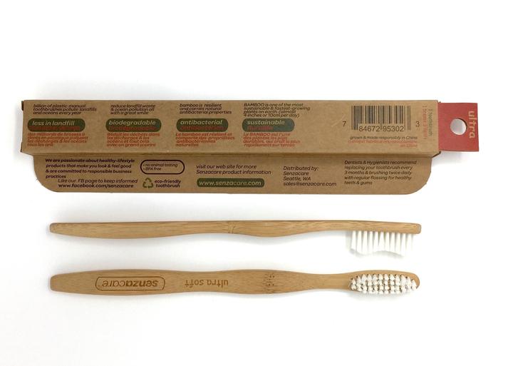 Ultra Soft Adult Bamboo Toothbrush