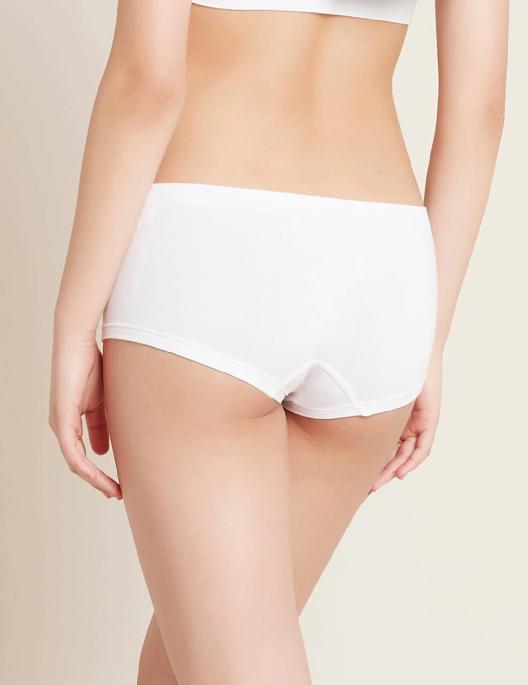 Boy Leg Brief White