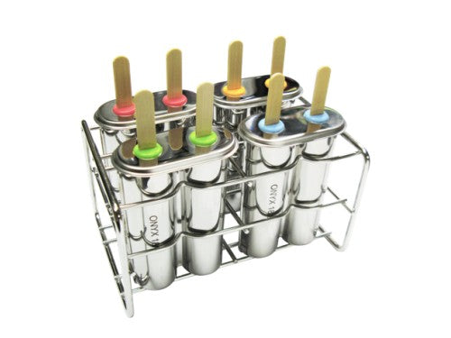 Double Style Stainless Ice Pop Mold