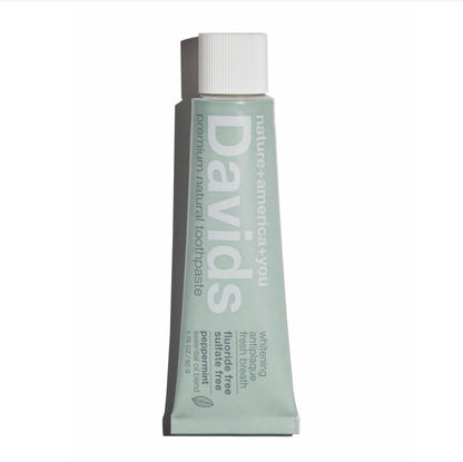 Davids Natural Toothpaste MOBILE/TRAVEL SIZE - Peppermint