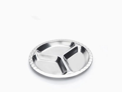 Small Round Divided Plate