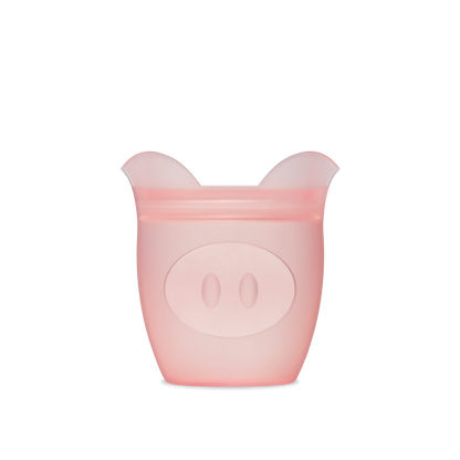 Baby Snack Container- Pig- Pink